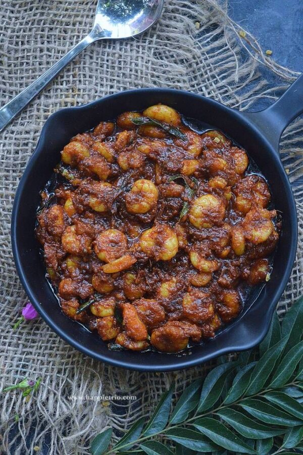 Prawn Pickle (Royyala Pachadi)